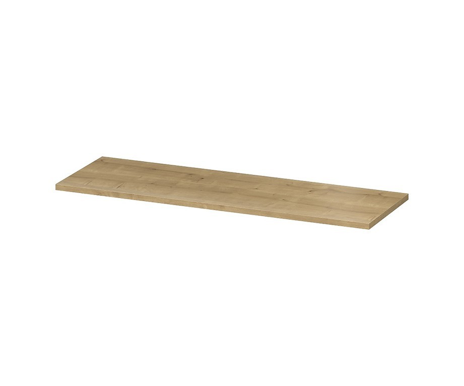 Doska pod umývadlo dub 140cm Cersanit
